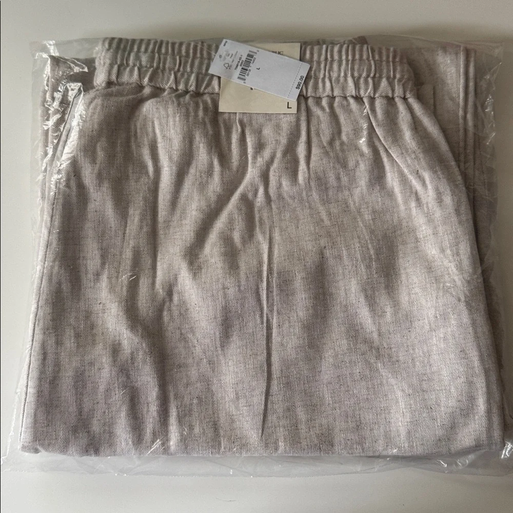 Banana Republic Linen Drawstring Trouser NWT